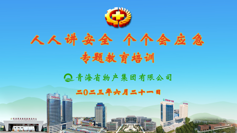 提高安全管理水平 落實全員安全責(zé)任——集團安委會舉辦2023年“人人講安全，個個會應(yīng)急”專題教育培訓(xùn)