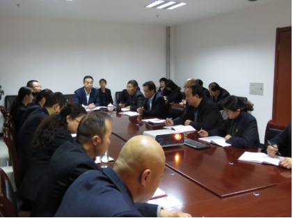 集團(tuán)黨委成員、紀(jì)委書記李志明來我司宣講黨的十九大精神